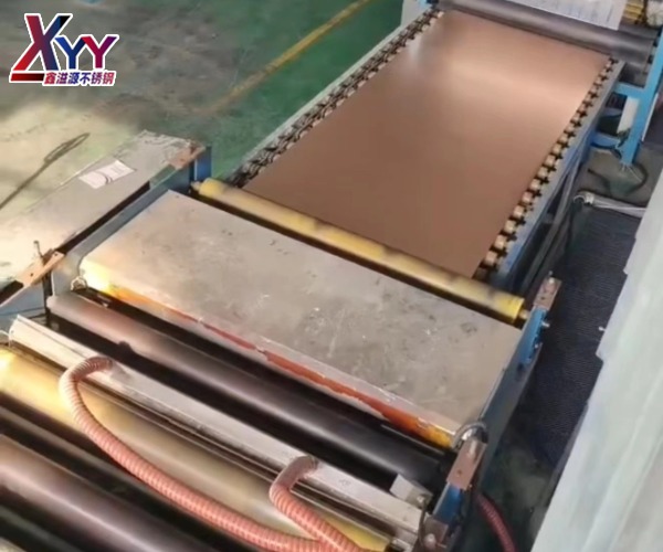 Stainless steel copper plating manufacturers real shot